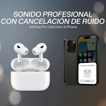 Audífonos Pro 2° Generación Blanco