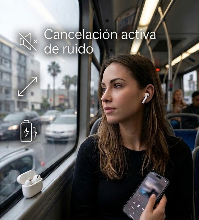 Audífonos Pro 2° Generación Blanco