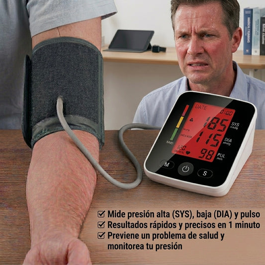 Tensiómetro de brazo digital , español